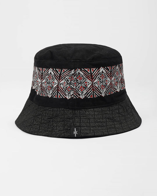 Knotwork Crown Bucket Cap