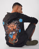 Shiva Chronicle zip up Cotton Hoodie UV Plus Reactive