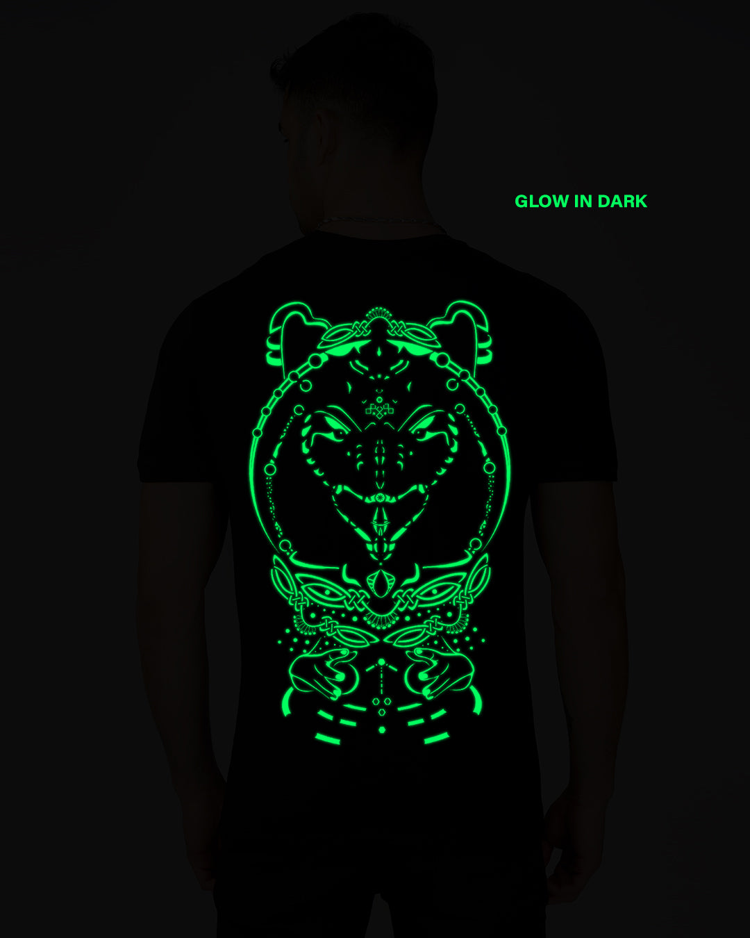 Unity of Form 0.1 Cotton Half Sleeve UV Reactive Plus Glow In Dark