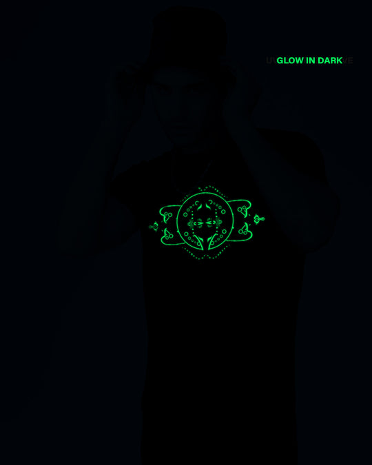 Unity of Form 0.1 Cotton Half Sleeve UV Reactive Plus Glow In Dark