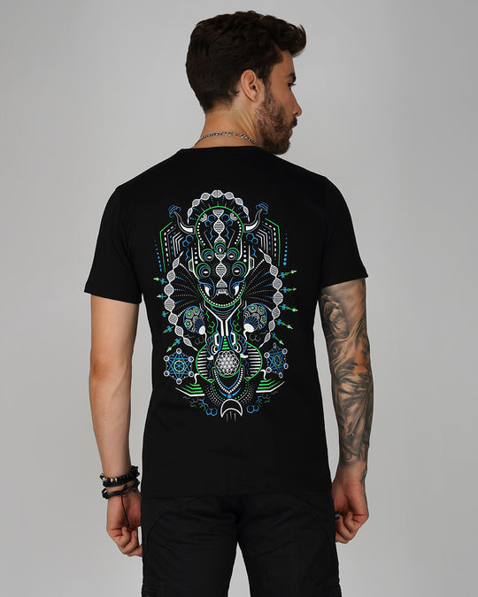 DMT Demon 0.1 UV Light Reactive & Glow In Dark T-Shirt