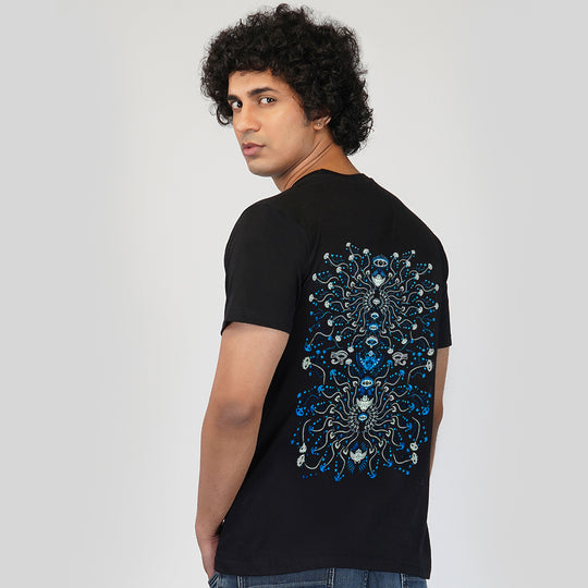 Fractal Egypt UV Reactive & Glow in the Dark T-Shirt