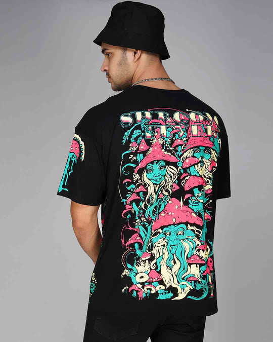 Shroom Fever | UV Light Reactive | Oversized T-Shirt