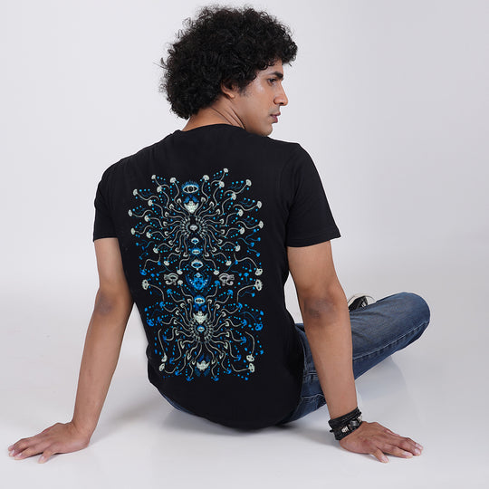 Fractal Egypt UV Reactive & Glow in the Dark T-Shirt