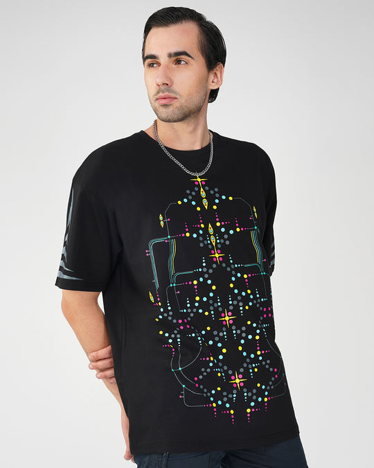 Parvati Power | UV Light Reactive | Oversized Cotton T-Shirt