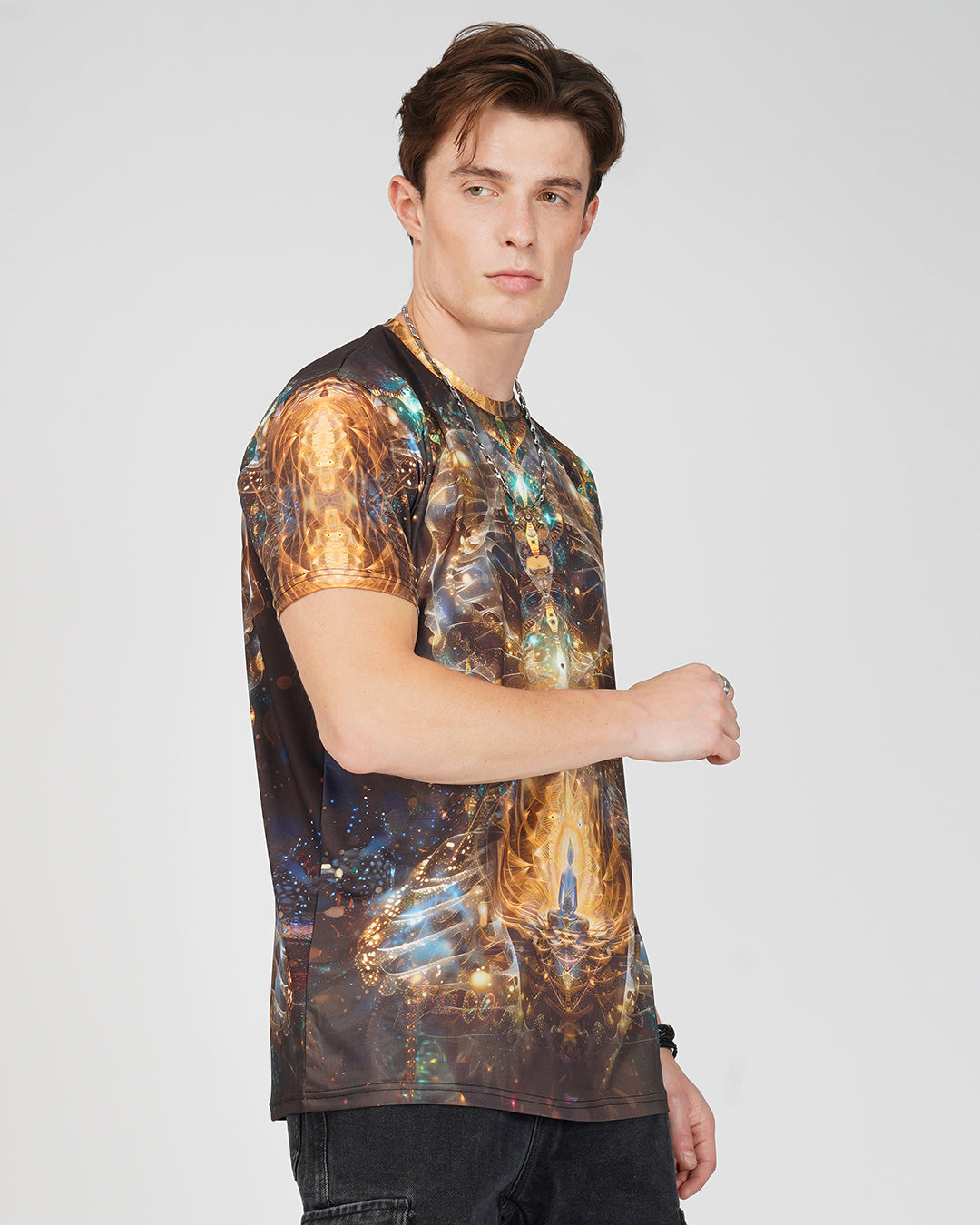 Bodhi Code | Full Printed Half Sleeve T-shirt