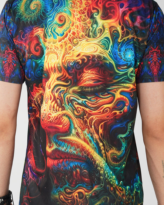 Loop of consciousness Full Printed Half Sleeve T-shirt