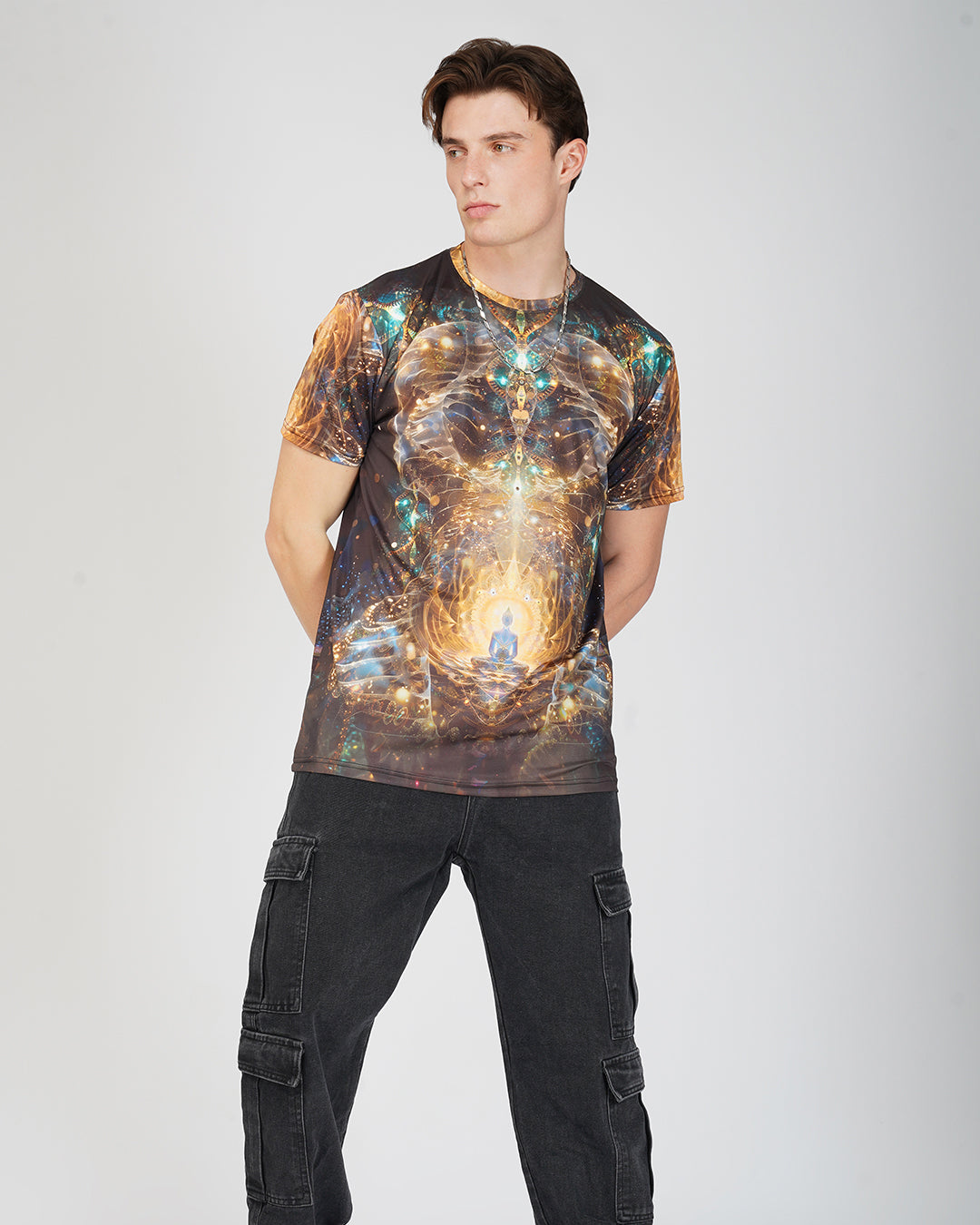 Bodhi Code | Full Printed Half Sleeve T-shirt