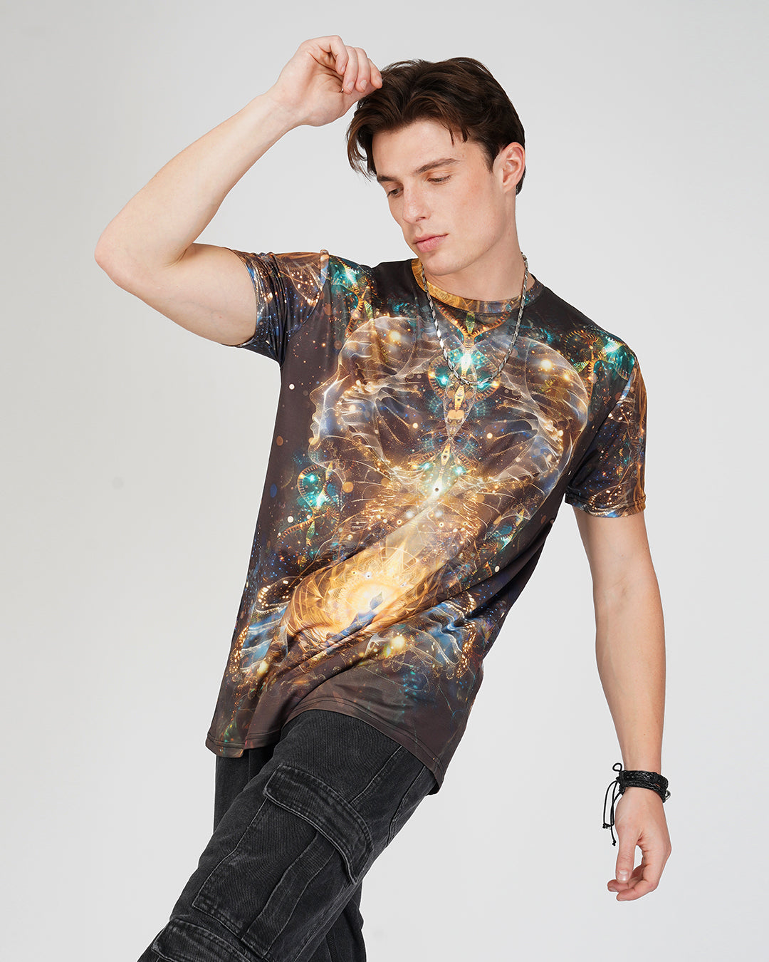 Bodhi Code | Full Printed Half Sleeve T-shirt