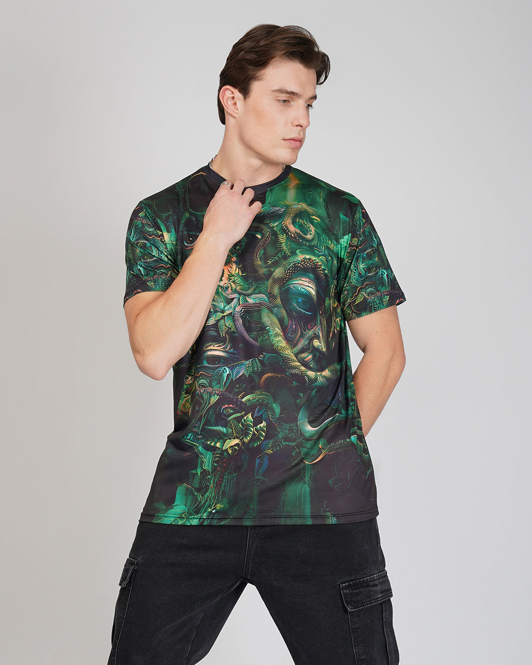 Forest Freak | Full Printed Half Sleeve T-shirt