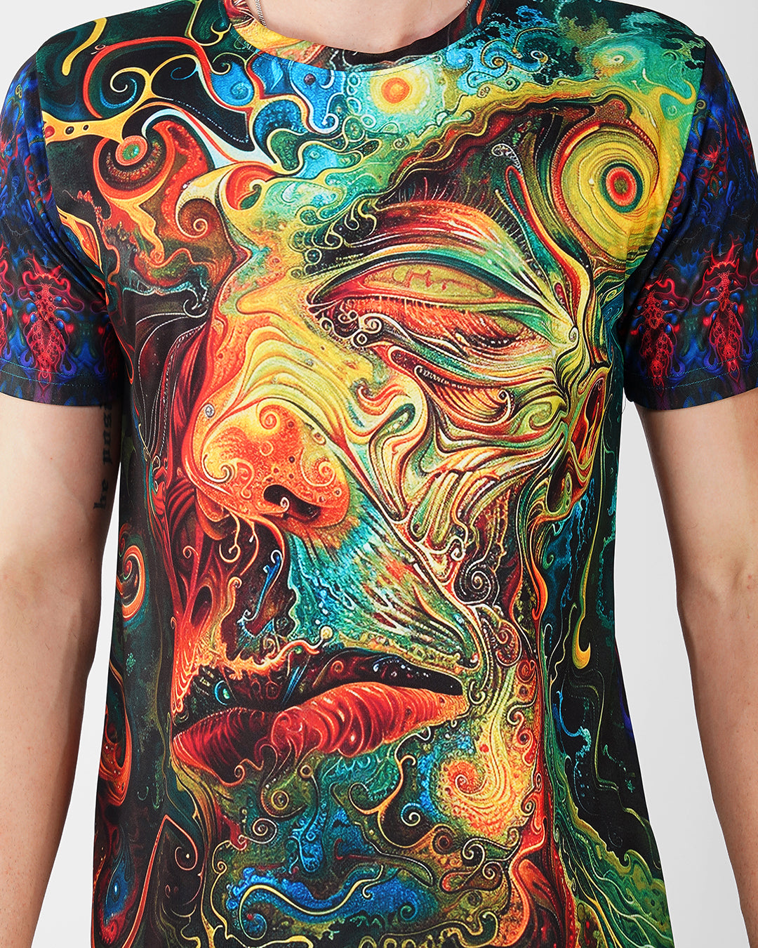 Loop of consciousness Full Printed Half Sleeve T-shirt