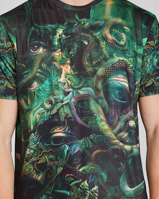 Forest Freak | Full Printed Half Sleeve T-shirt