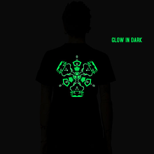 Metaphysics Cotton Half Sleeve UV Plus Glow In Dark