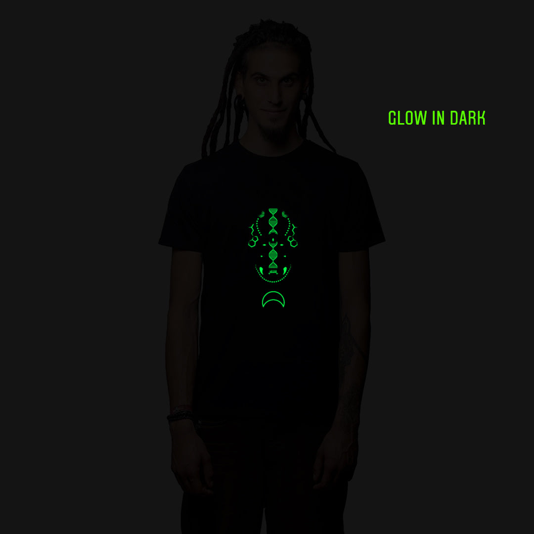 DMT Demon 0.1 UV Light Reactive & Glow In Dark T-Shirt