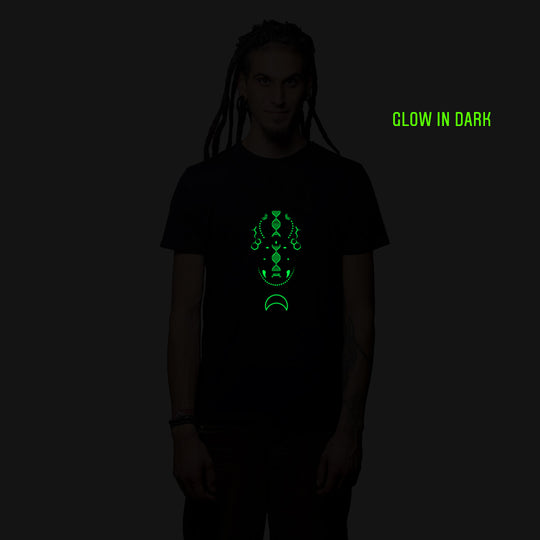 DMT Demon 0.1 UV Light Reactive & Glow In Dark T-Shirt