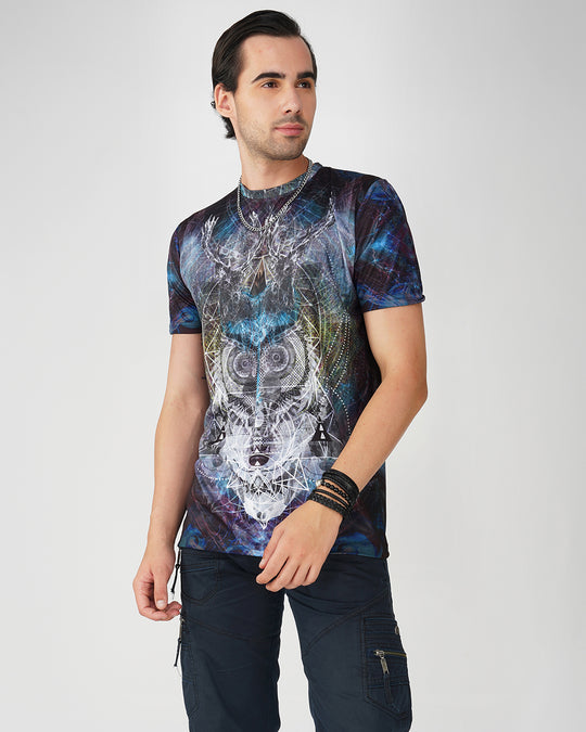 Jungle Cry Full Printed Half Sleeve T-shirt