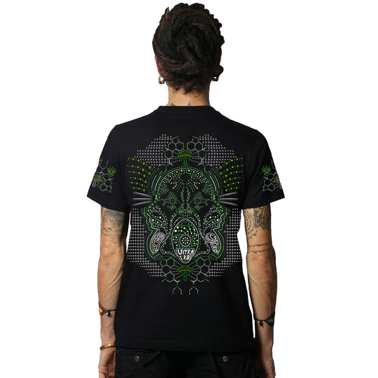 Cryptic Sintax | UV Reactive Plus Glow In Dark | Cotton Half Sleeve T-shirt