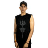 Sacred Trishul UV Reactive & Glow in the Dark Cut Sleeve