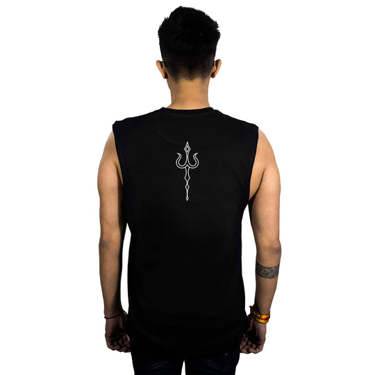 Sacred Trishul UV Reactive & Glow in the Dark Cut Sleeve