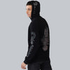 Uil Glow In The Dark katoenen hoodie