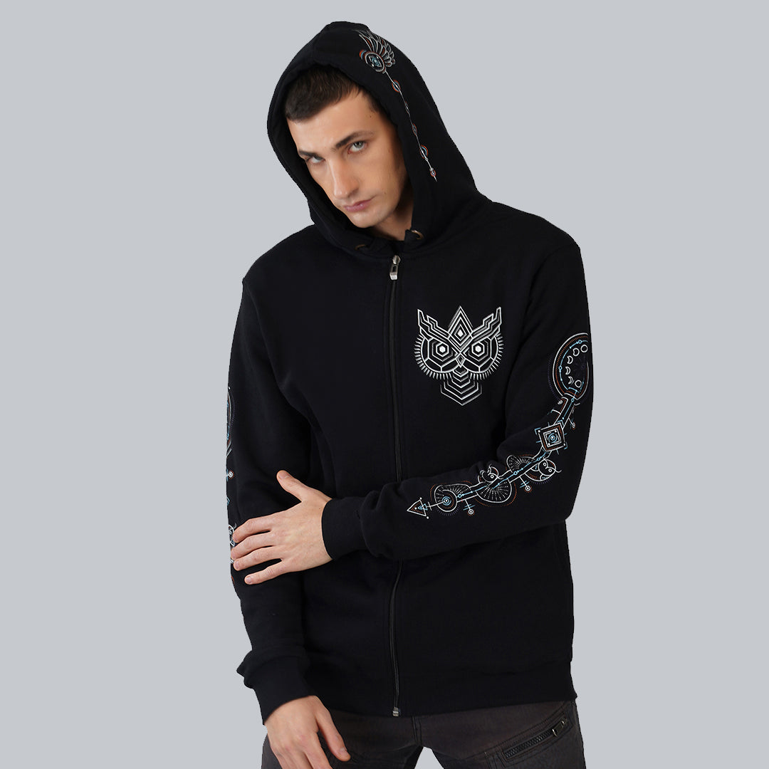 Neon Owl Unisex Hoodie [Circle Owl] – Neon Owl