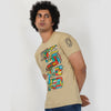 Serpent T-shirt met ronde hals en halve mouw